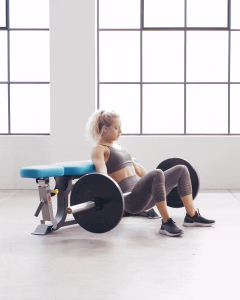 Barbell Hip Thrust Exercise