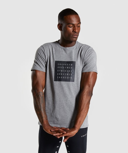 Gymshark Contrast T-Shirt - Grey