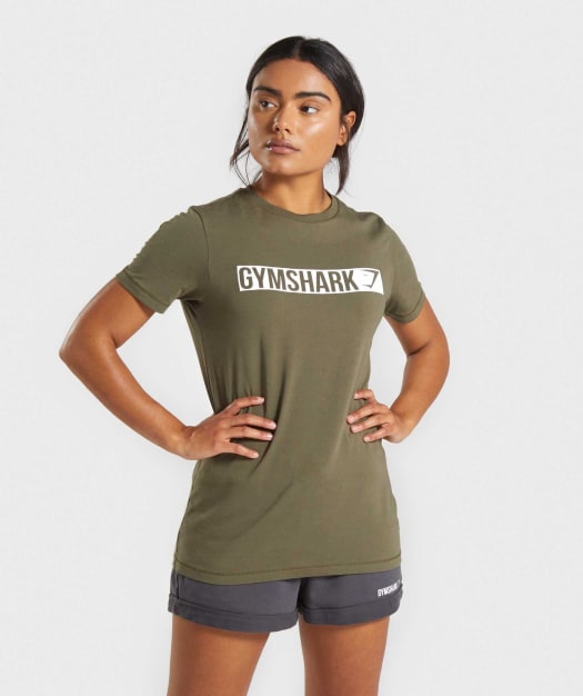 Gymshark Apollo T-Shirt - Khaki