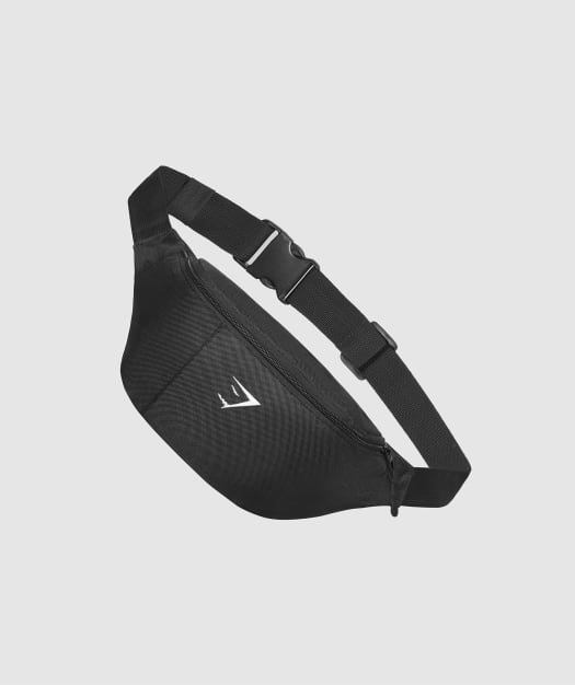 Gymshark Mens Sling Bag - Black