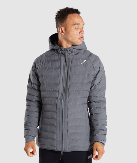 Gymshark Sector Jacket V2 - Charcoal Marl