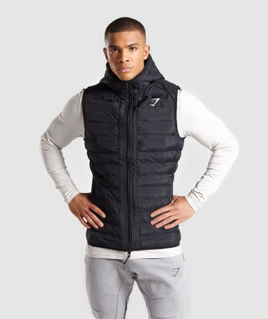 Gymshark Sector Gilet V2 - Black