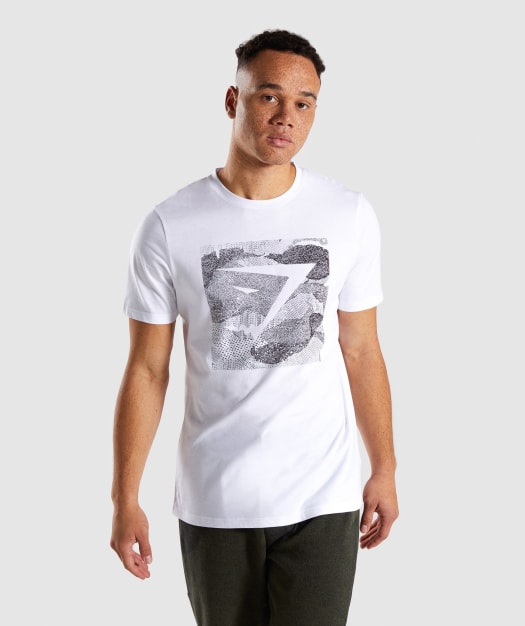Gymshark Ultra Jacquard T-Shirt - White