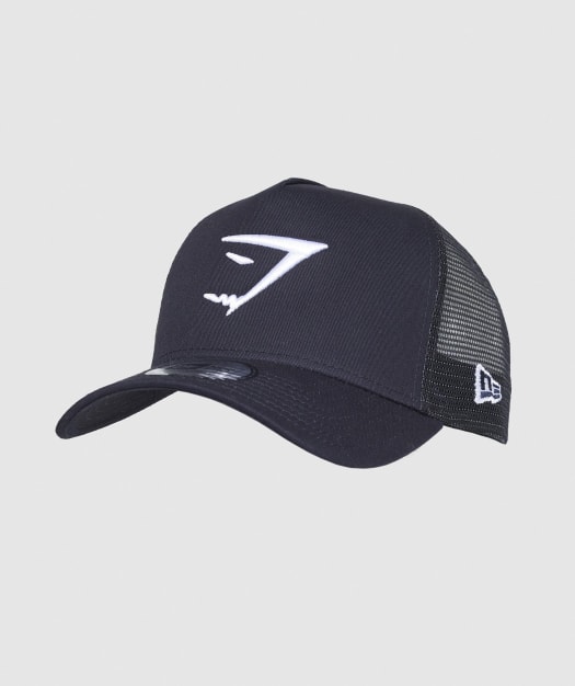 Gymshark New Era Mesh Trucker - Navy/White