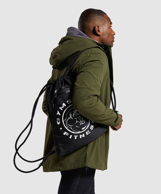Gymshark Legacy Gymsack - Black