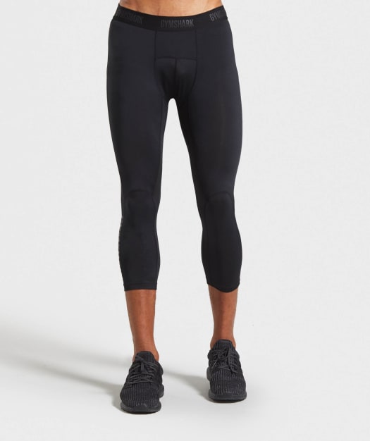 Gymshark Shadow 3/4 Leggings - Black