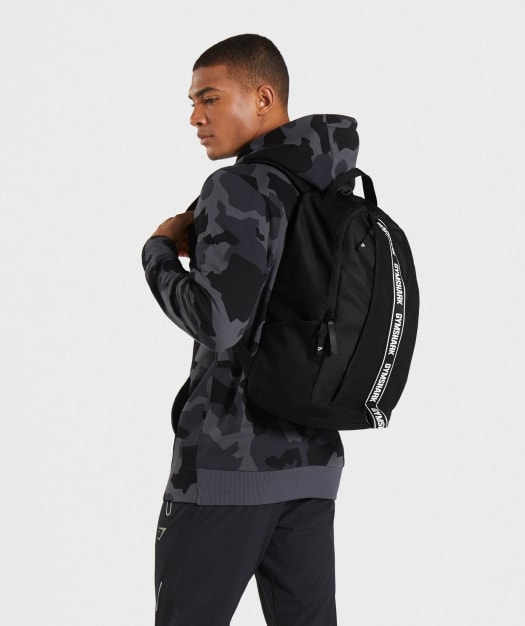 Gymshark Taped Backpack - Black