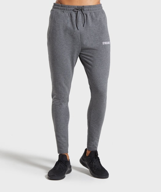 Gymshark Tapered Bottoms - Charcoal Marl