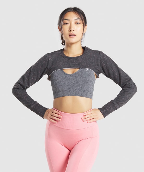 super cropped sweatshirt