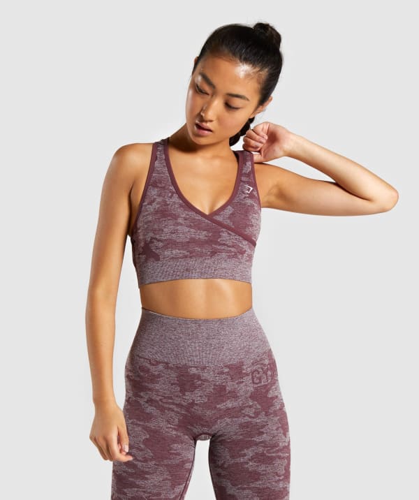 gymshark serene sports crop top