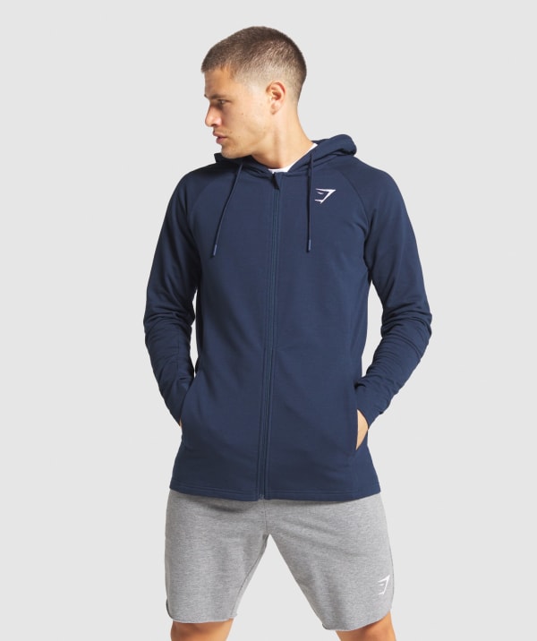 gymshark zip up hoodie