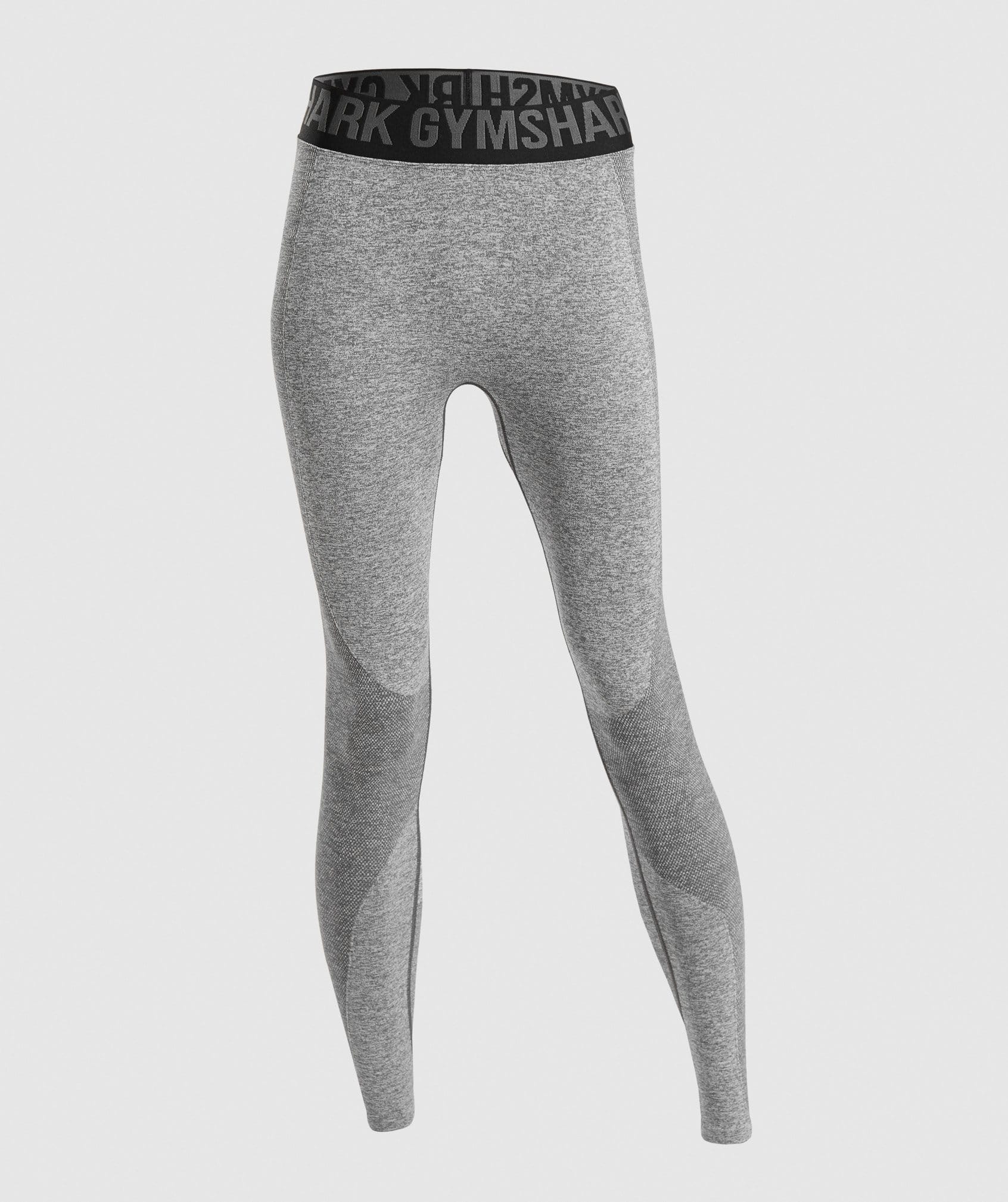 Gymshark Flex Leggings - Charcoal Marl/Black