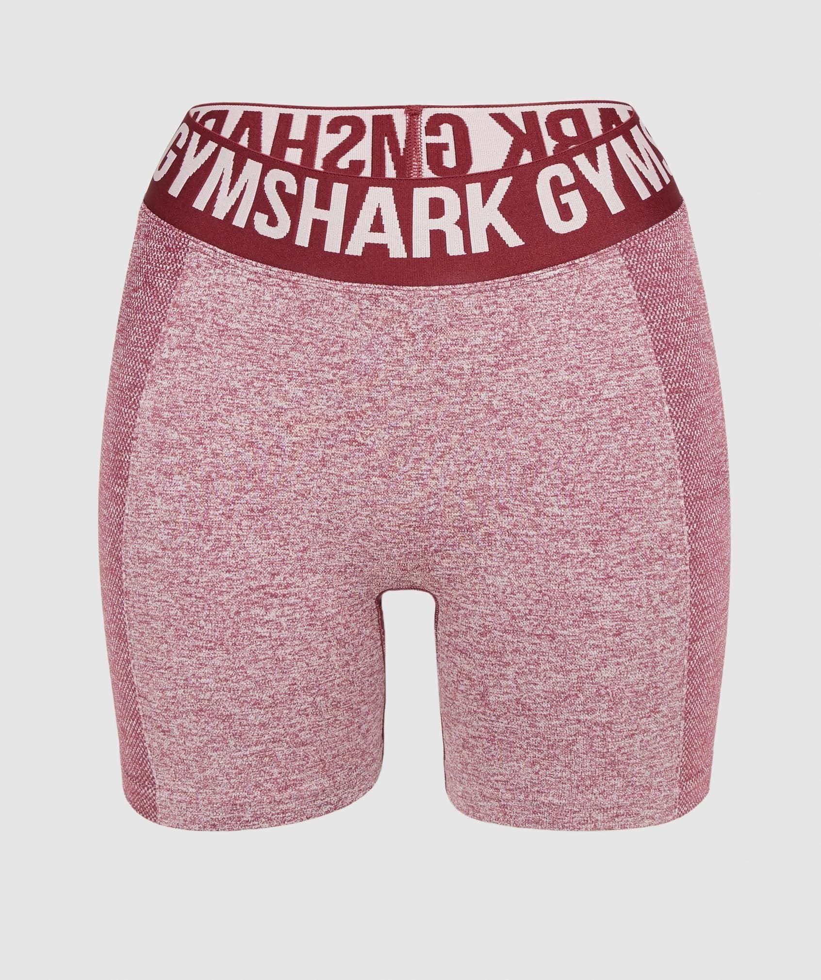 Gymshark Flex Shorts - Claret Marl/Pink