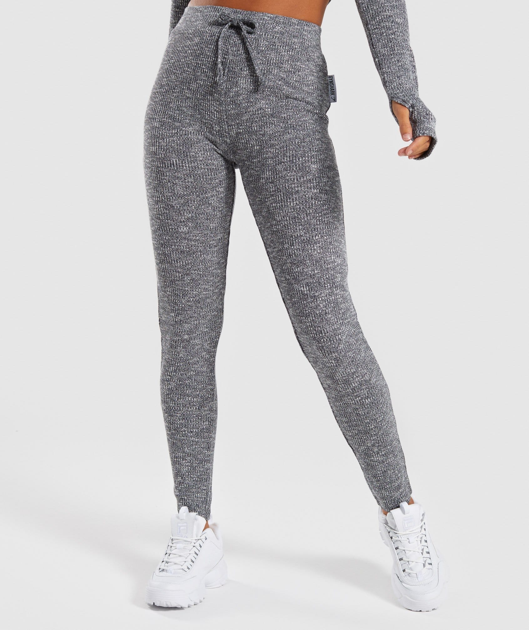 Gymshark Slounge Leggings - Charcoal Marl